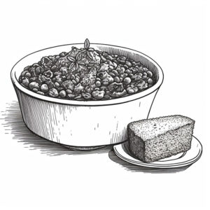 MEAL 002_Chili_with_Cornbread_hand-drawn